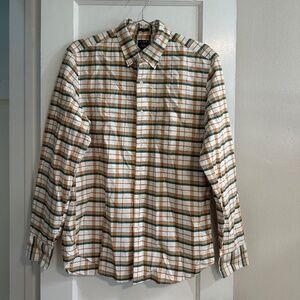 Jcrew Men's Flex Oxford Long sleeve button up shirt M